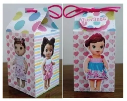 Arquivo de Corte Caixa Milk Baby Alive