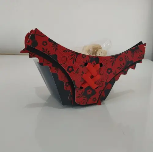 Arquivo Silhouette Caixa Calcinha Chá Lingerie