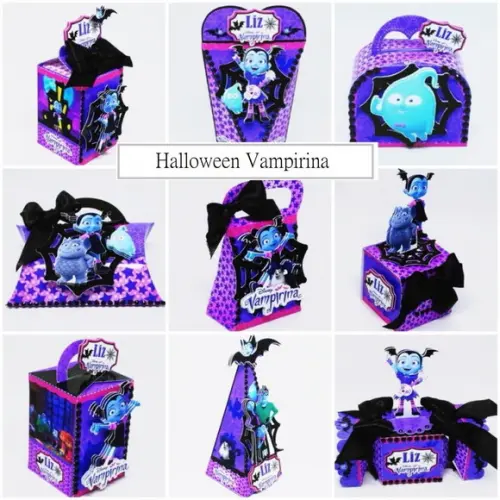 Arquivo Silhouette Kit Halloween Vampirina