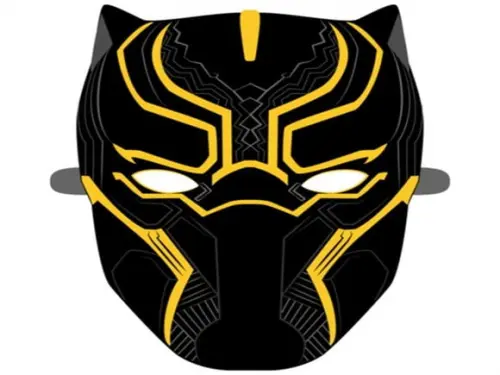 Arquivo pdf Máscara Pantera Negra