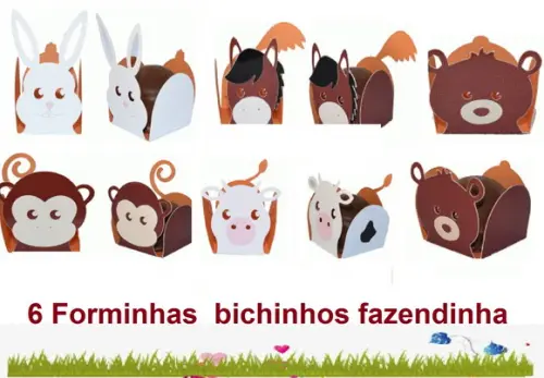 Arquivo Digital 06 Forminhas Animais