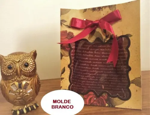Arquivo Silhouette Saquinho Presente Dias das Mães