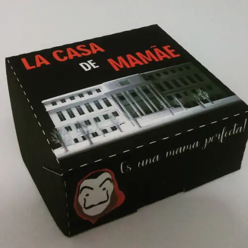 Arquivo Silhouette Caixa para 4 Doces La Casa de Mamãe
