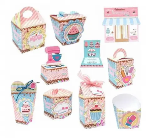 Arquivo de Corte Kit Festa Infantil Confeitaria