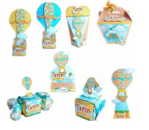 Arquivo de Corte Kit Festa Infantil Pipas e Balões