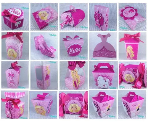 Arquivo de Corte Kit Festa Infantil Rosa