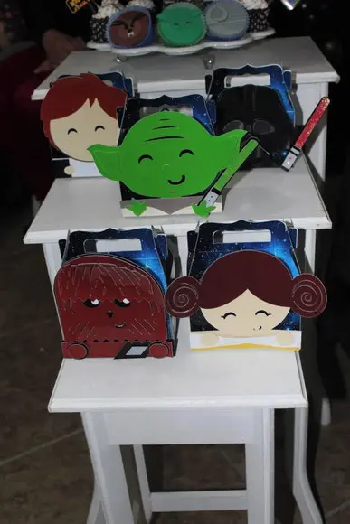Arquivo de Corte Kit Caixinhas Star Wars Cute
