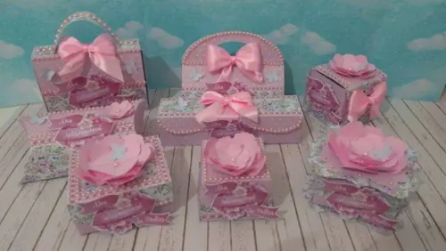 Arquivo de Corte Kit Rosa Dia da Mulher