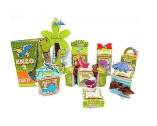 Arquivo de Corte Kit Festa Infantil Dinossauros