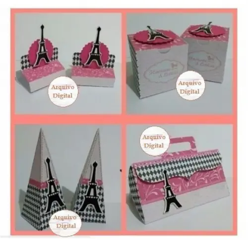 Arquivo de Corte Kit Paris