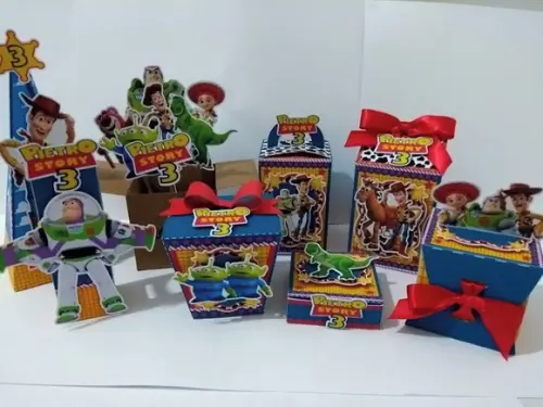 Arquivo de Corte Kit Festa Infantil Toy Story