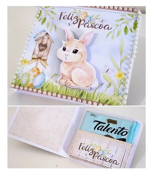 Arquivo de Corte Porta Talento Páscoa Tradicional