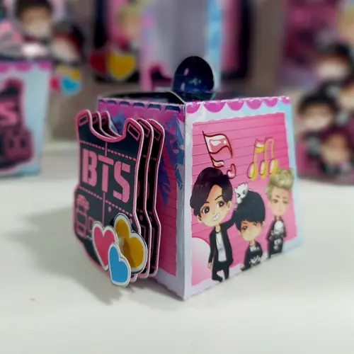 Arquivo de Corte Porta Bombom Bts