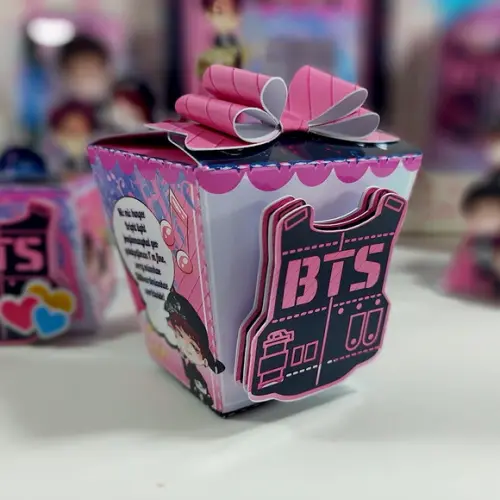Arquivo de Corte Caixa Sushi Bts