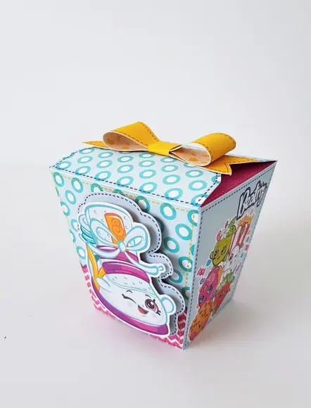 Arquivo de Corte Caixa Sushi Shopkins