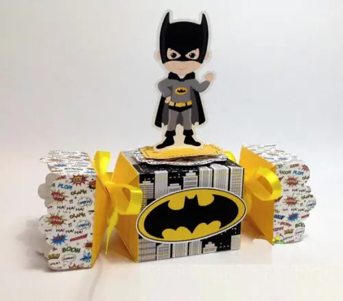Arquivo de Corte Caixa Bala Batman Cute