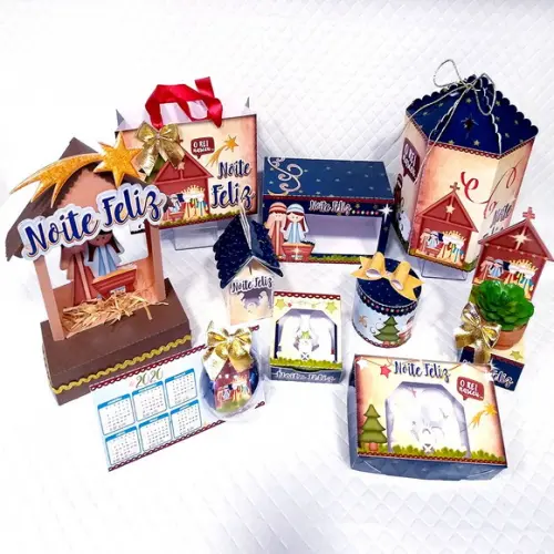 Arquivo Silhouette Kit Natal