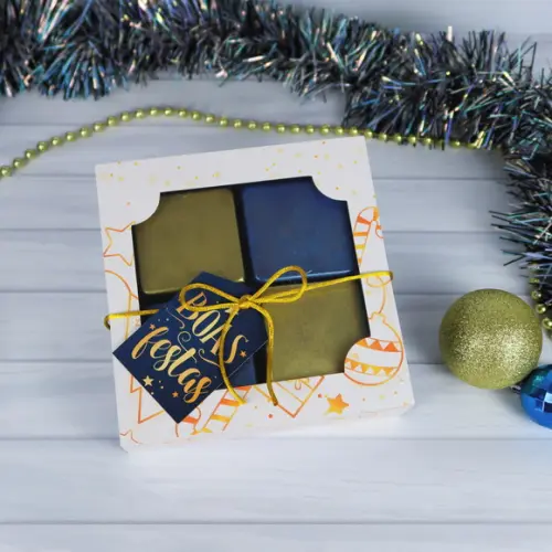 Arquivo Studio Caixa Brownie Natal Ano Novo