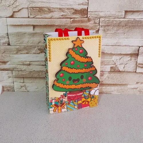 Arquivo de Corte Sacolinha Natal