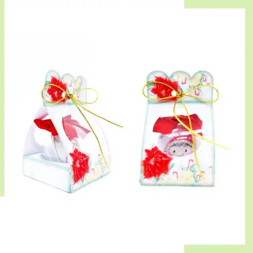 Arquivo Studio Embalagem para Bolinha 7x7 Natal