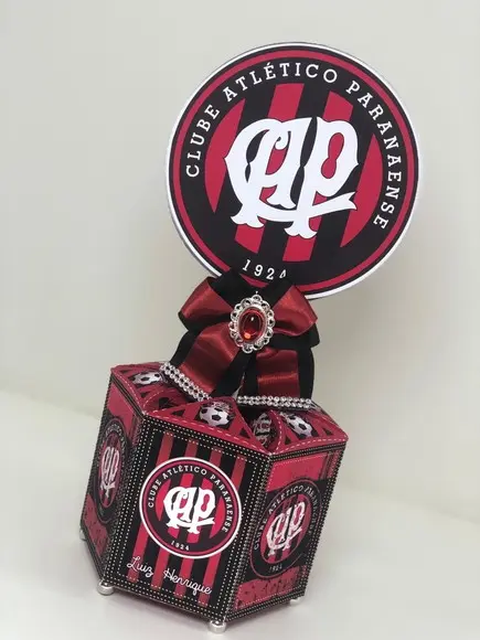 Molde Para Corte Centro Mesa Atletico Paranaense Futebol