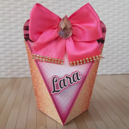 Arquivo De Corte Caixa Elegante Futebol Rosa Flamengo