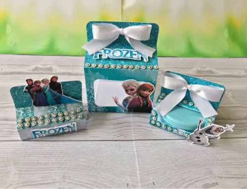 Arquivo Silhouette Porta Bis Latinha e Acrílico Frozen