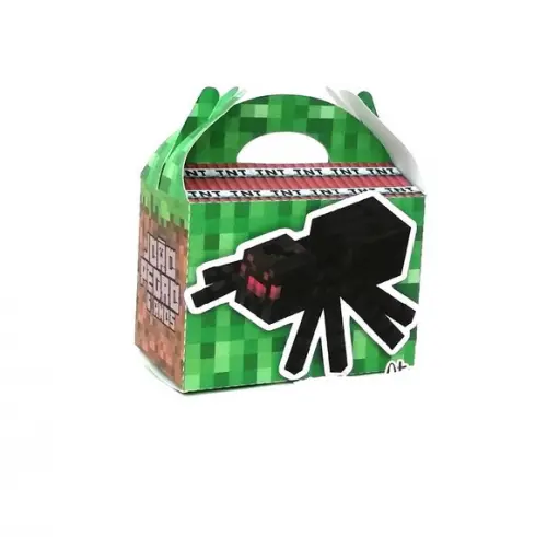 Arquivo Silhouette Caixa Maletinha Minecraft