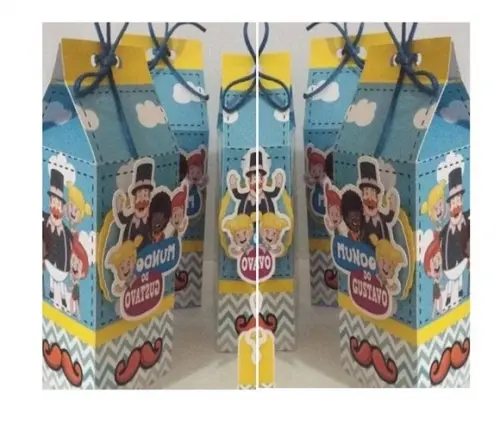 Arquivo Silhouette Caixa Milk Mundo Bita