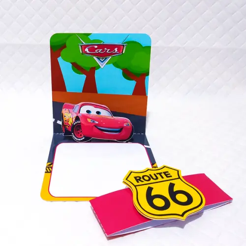 Arquivo Silhouette Convite Festinha Infantil Tema Carros