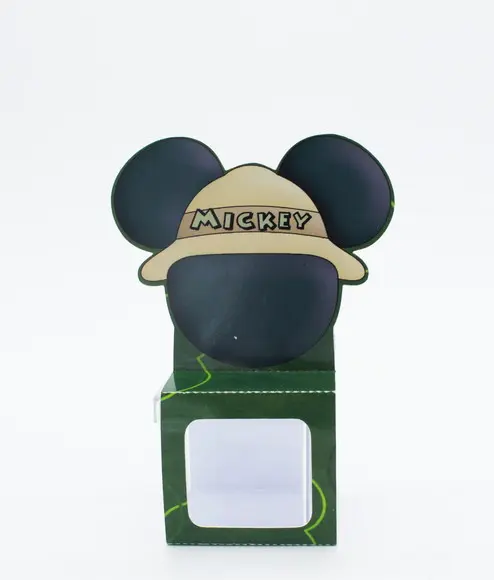 Arquivo Silhouette Porta Latinha Acrílica Mickey Safari