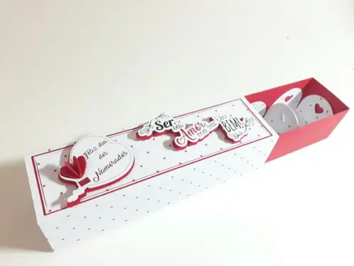 Arquivo Silhouette Caixa 4 Doces Deslizante Dia Namorados