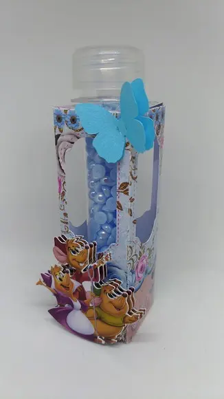 Arquivo Silhouette Caixa Tubete Cinderela