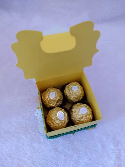 Arquivo Silhouette caixa 04 doces dia das mães
