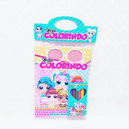 Arquivo de Corte Revistinha de Colorir Lol pdf