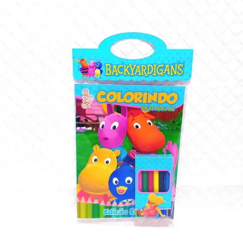 Arquivo de Corte Revistinha de Colorir Backyardigans pdf