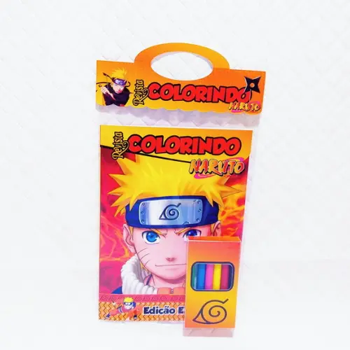 Arquivo de Corte Revistinha de Colorir Naruto pdf