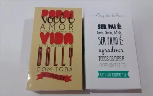 Arquivo Silhouette Caixa Brigadeiro Dia Dos Pais