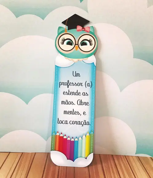 Arquivo Silhouette MARCA PÁGINA PROFESSORES