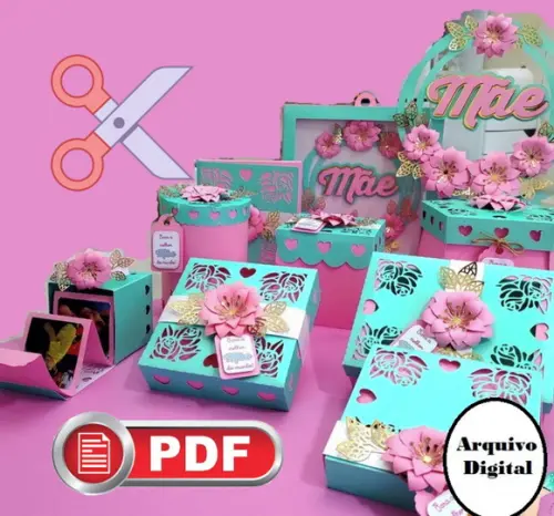 Arquivo pdf Caixas Dia das Mães Tesourete