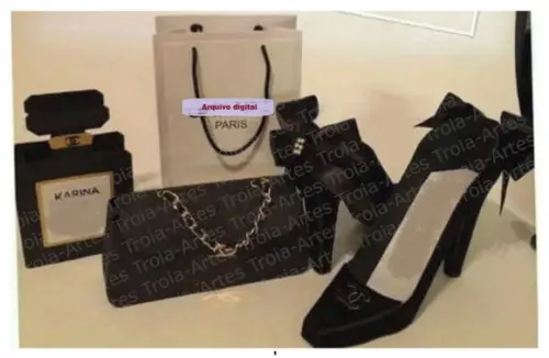 Arquivo Silhouette Caixa Luxo Lembrancinha Presentes Mulher