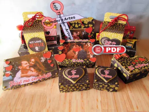 Arquivo (pdf) Kit Café - Namorados - Pais - Amigo Tesourete
