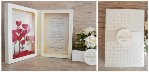 Arquivo Silhouette Caixa convite Pais Casamento