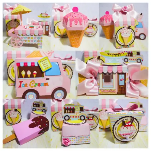 Arquivo Silhouette Kit Sorveteiro Festa Infantil