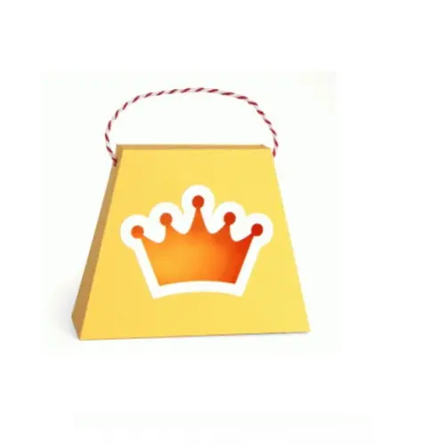 Arquivo Silhouette Sacolinha Bolsa de Papel