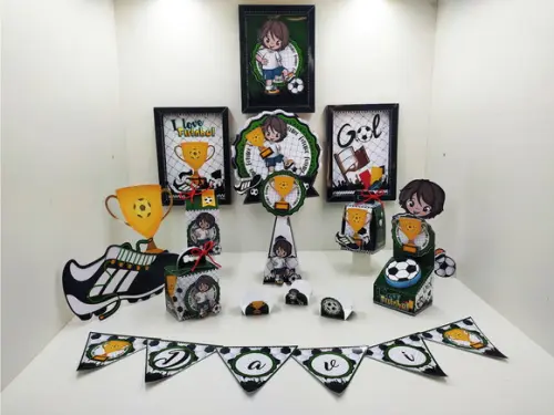 Arquivo Silhouette Kit Futebol