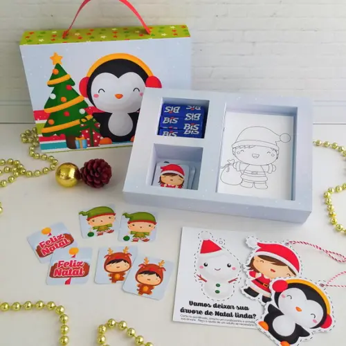 Arquivo de Corte Silhouette Kit Diversão Natal