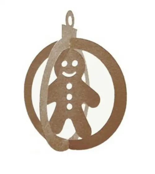 Arquivo Silhouette Bola Decoração Boneco de neve de natal
