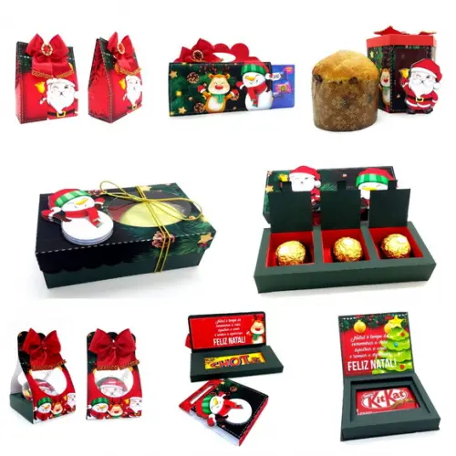 Arquivos Silhouette Kit Especial de Caixas Para Natal