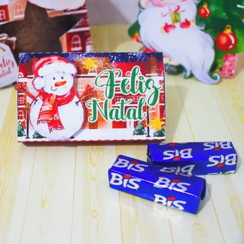 Arquivo Silhouette Caixa para 05 Bis Natal